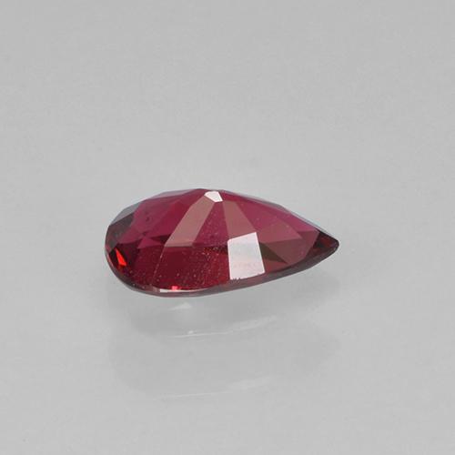 Espinela Rojo vino natural de 0.33 ct, En forma de pera, VVS-VS