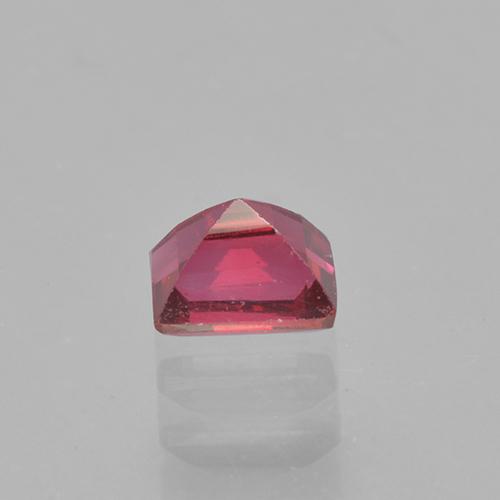 Espinela Rosado rojizo intenso natural de 0.31 ct, Corte Baguette, VVS-VS