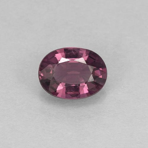 Espinela púrpura natural de 1,03 ct, corte óvalo, VVS
