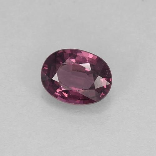 Espinela púrpura natural de 1,03 ct, corte óvalo, VVS
