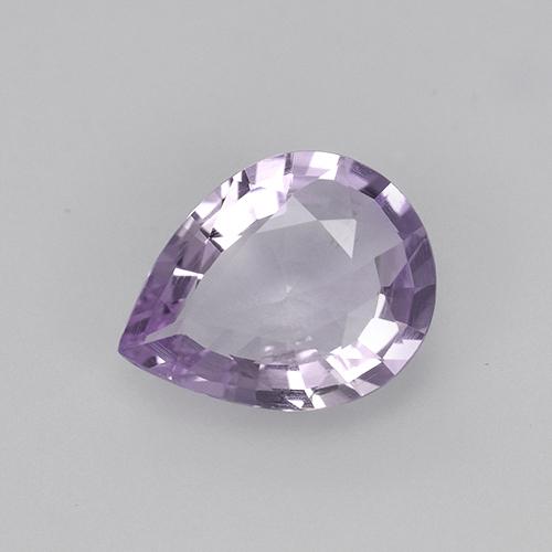 Espinela violeta natural de 1,16 ct, en forma de pera, VS
