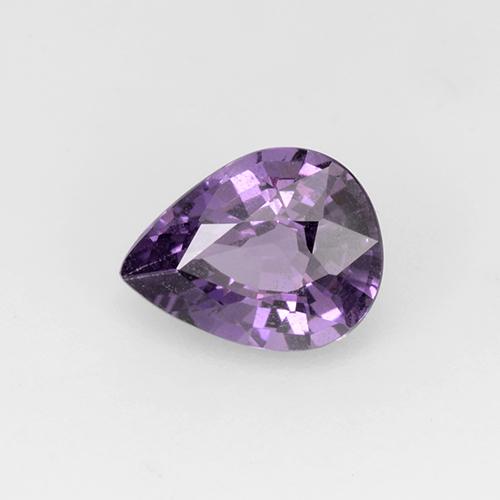 Espinela Violeta oscuro natural de 1.01 ct, En forma de pera, VS