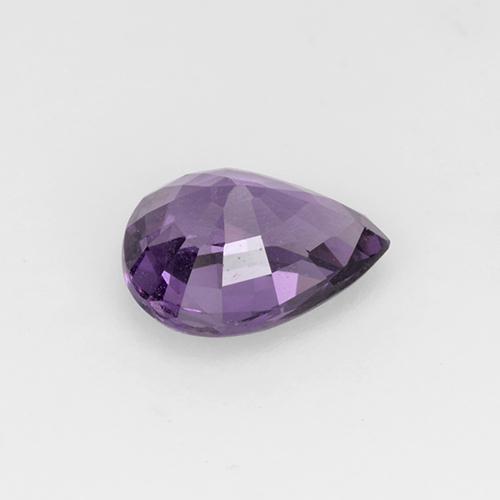 Espinela Violeta oscuro natural de 1.01 ct, En forma de pera, VS