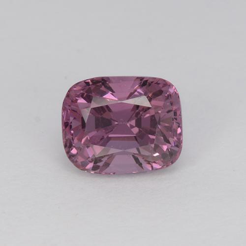 Espinela púrpura natural de 1,15 ct, corte cojín, VVS-VS