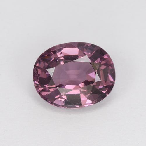 Espinela púrpura natural de 1,21 ct, corte óvalo, VVS-VS