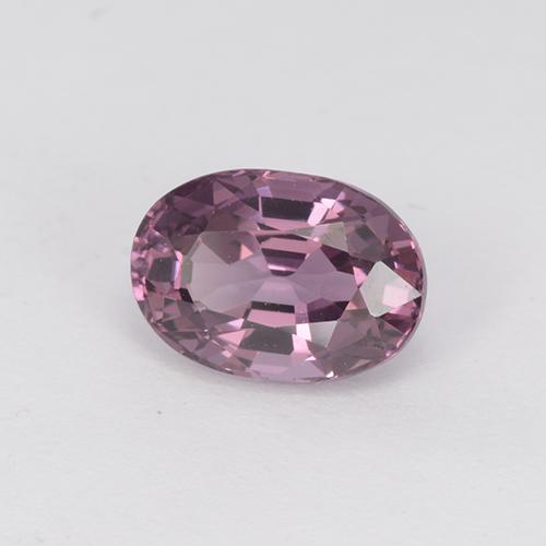 Espinela Púrpura oscuro medio natural de 1.24 ct, Corte Óvalo, VVS-VS