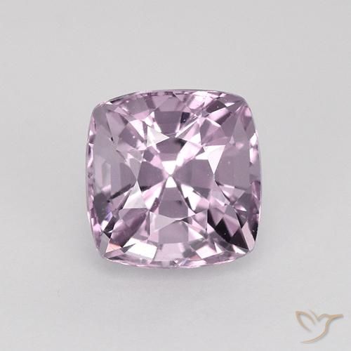 1.12ct Natural Púrpura rosáceo claro Espinela, Forma Cojín, VVS-VS