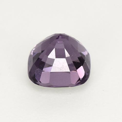 Espinela violeta natural de 1,02 ct, corte cojín, VVS