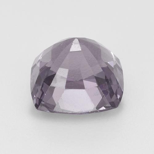 Espinela gris natural de 1,36 ct, corte cojín, VVS-VS