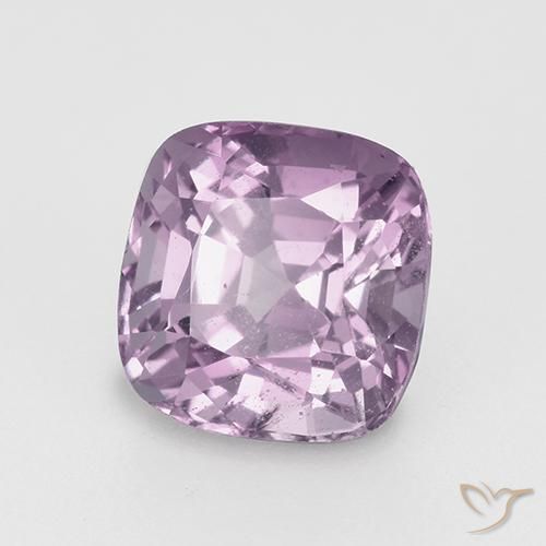 Espinela Púrpura uva claro natural de 1.10 ct, Forma Cojín, VVS-VS