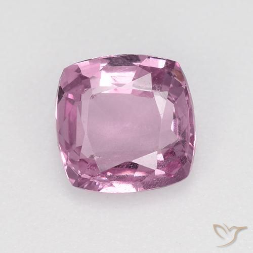 0.81ct Natural Púrpura medio espinela, Forma Cojín, VVS-VS, Photo A
