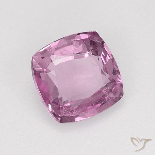 Espinela Púrpura medio natural de 0.81 ct, Forma Cojín, VVS-VS