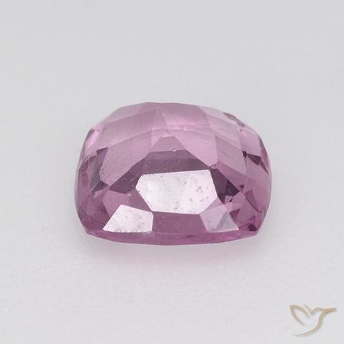 Espinela Púrpura medio natural de 0.81 ct, Forma Cojín, VVS-VS
