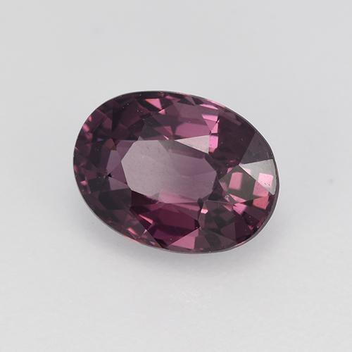 Espinela púrpura natural de 1,20 ct, corte óvalo, VVS
