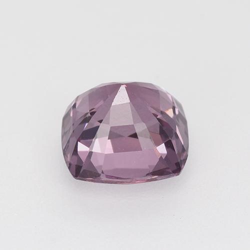 Espinela púrpura natural de 1,10 ct, corte cojín, VVS