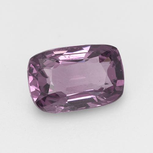 Espinela púrpura natural de 0,82 ct, corte cojín, VVS-VS