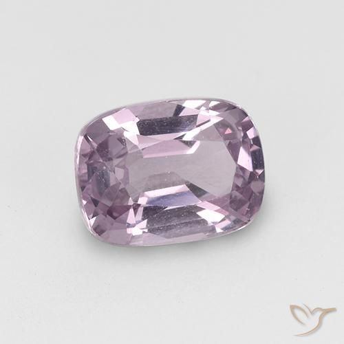 Espinela Púrpura uva muy claro natural de 1.04 ct, Forma Cojín, VVS