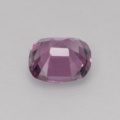 Espinela púrpura natural de 1,03 ct, corte cojín, VS