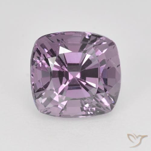 1.54ct Natural Púrpura medio Espinela, Forma Cojín, VVS-VS