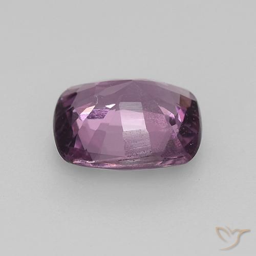 Espinela Púrpura claro natural de 1.04 ct, Forma Cojín, VS