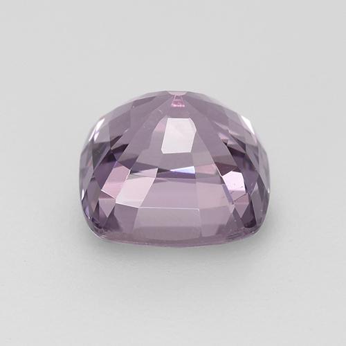 Espinela púrpura natural de 1,59 ct, corte cojín, VVS