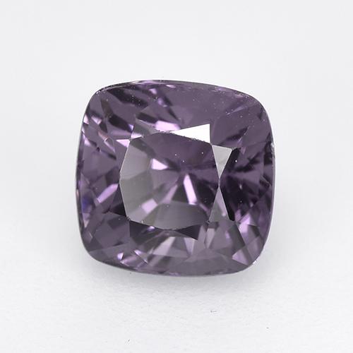 Espinela violeta natural de 1,86 ct, corte cojín, VVS-VS