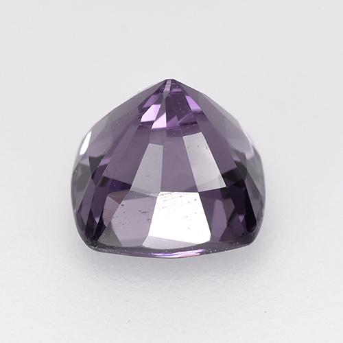 Espinela violeta natural de 1,86 ct, corte cojín, VVS-VS