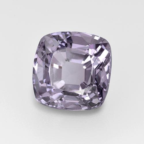 Espinela gris natural de 1,72 ct, corte cojín, VS
