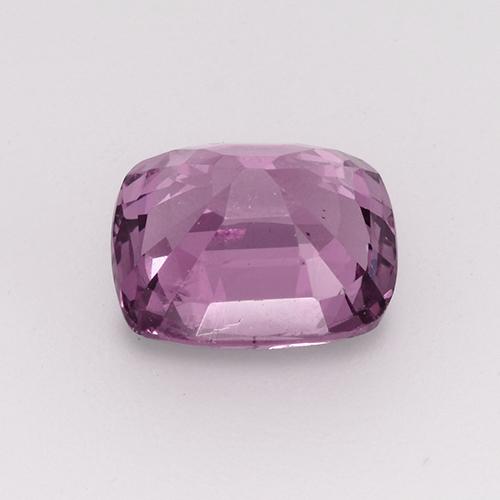 Espinela púrpura natural de 1,17 ct, corte cojín, VVS-VS