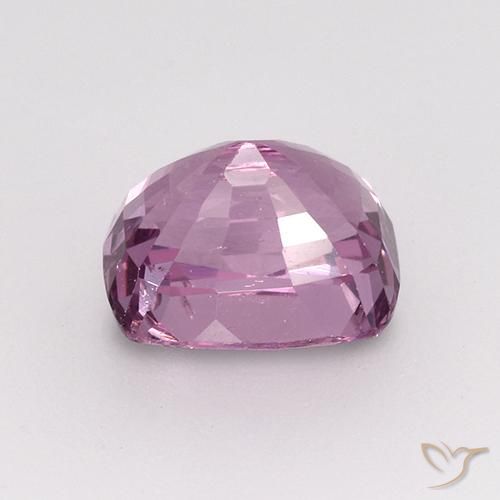 Espinela Púrpura medio natural de 1.36 ct, Forma Cojín, VS