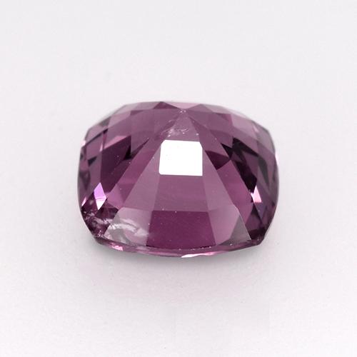 Espinela Púrpura rojizo natural de 1.42 ct, Corte Cojín, VS