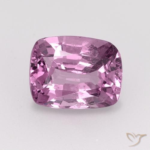 1.48ct Natural Lavanda intenso Espinela, Forma Cojín, VS