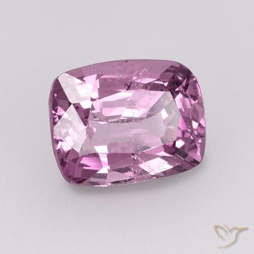 Espinela Lavanda intenso natural de 1.48 ct, Forma Cojín, VS