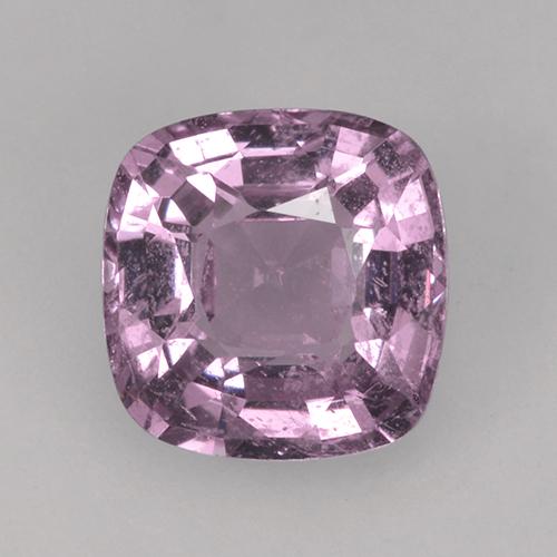 Espinela púrpura natural de 0,97 ct, corte cojín, VVS