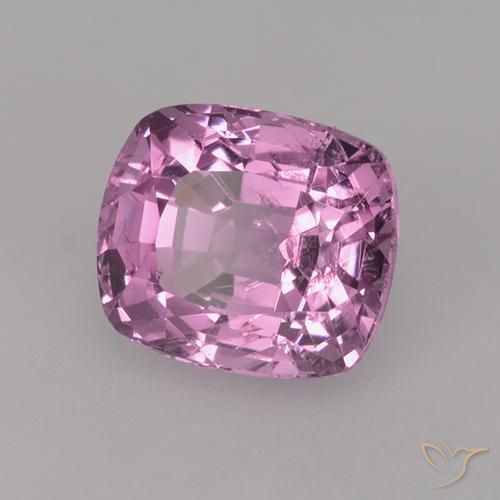 Espinela Lavanda intenso natural de 1.28 ct, Forma Cojín, VS