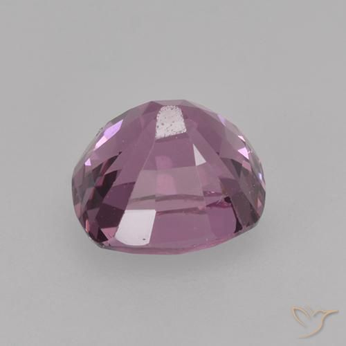 Espinela Malva intenso natural de 1.44 ct, Forma Cojín, VS