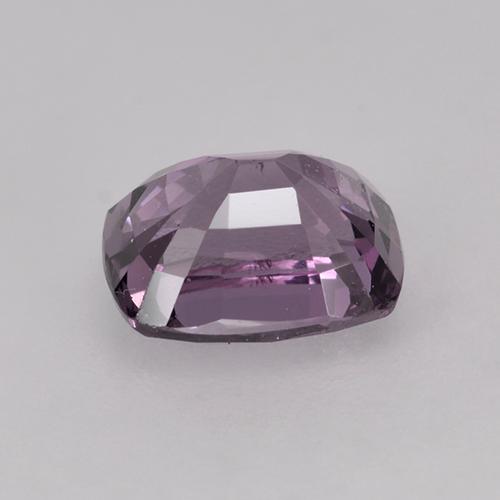 Espinela Púrpura negruzco natural de 1.42 ct, Corte Cojín, VVS-VS