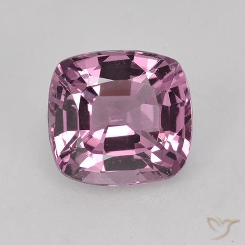 1.21ct Natural Púrpura uva Espinela, Forma Cojín, VVS-VS
