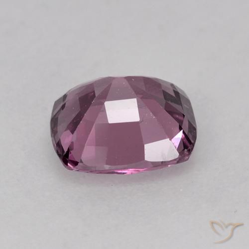 Espinela Púrpura uva natural de 1.21 ct, Forma Cojín, VVS-VS