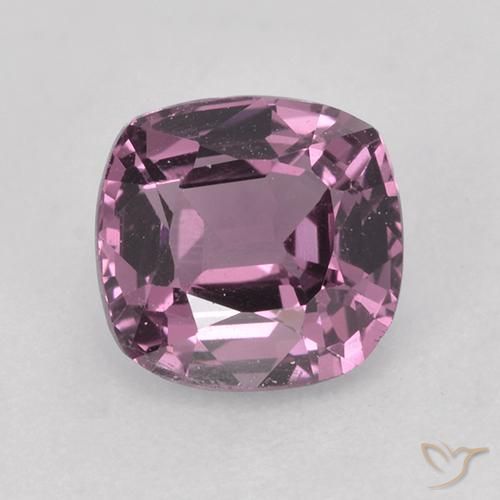 1.27ct Natural Púrpura medio Espinela, Forma Cojín, VVS-VS