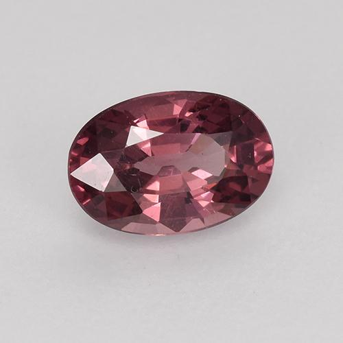 Espinela Magenta intenso natural de 0.64 ct, Corte Óvalo, VVS-VS