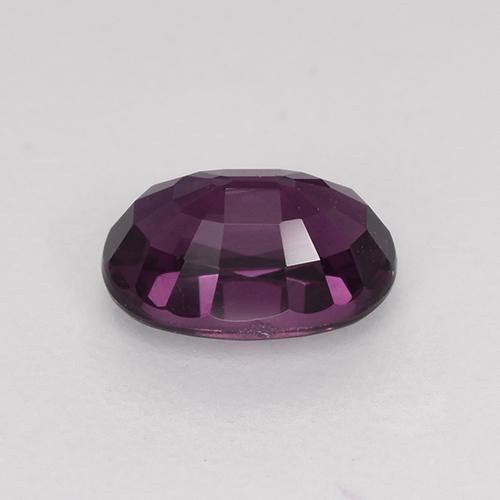 Espinela Púrpura oscuro natural de 0.79 ct, Corte Óvalo, VS