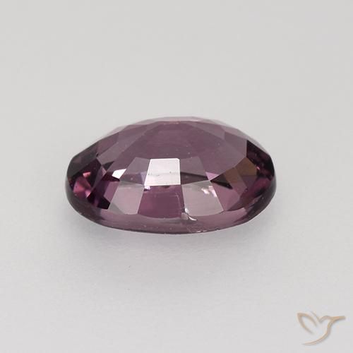 Espinela Púrpura medio natural de 0.82 ct, Ovalada, VVS-VS