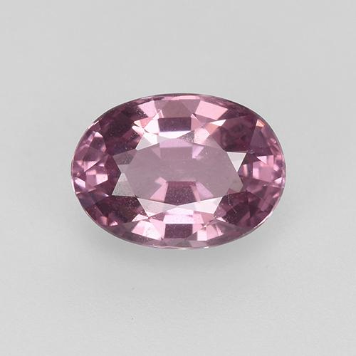 Espinela púrpura medio natural de 0,78 ct, corte óvalo, VVS-VS
