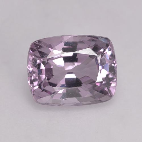 Espinela púrpura natural de 1,72 ct, corte cojín, VVS-VS