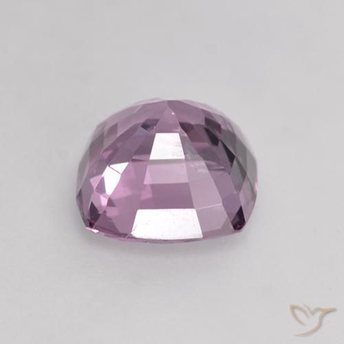 Espinela Púrpura rosáceo muy claro natural de 1.59 ct, Forma Cojín, VVS-VS