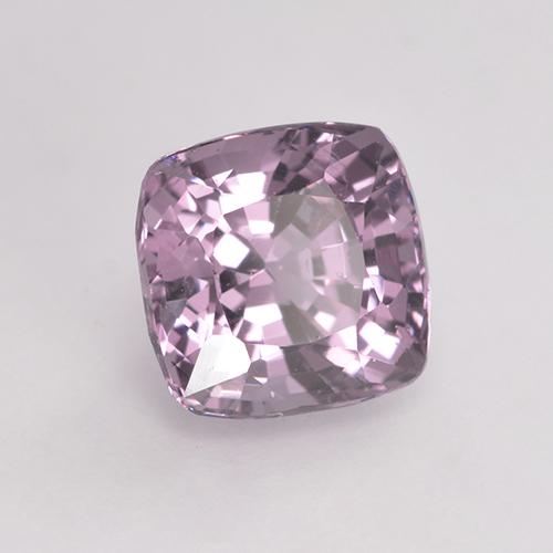 Espinela Púrpura claro natural de 1.76 ct, Corte Cojín, VVS-VS