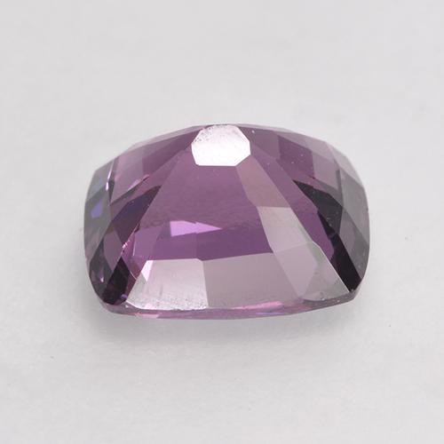 Espinela púrpura natural de 1,68 ct, corte cojín, VVS