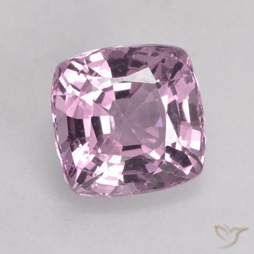 Espinela Púrpura rosado natural de 1.72 ct, Corte Cojín, VS