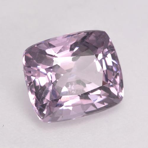 Espinela Púrpura uva claro natural de 1.86 ct, Corte Cojín, VVS